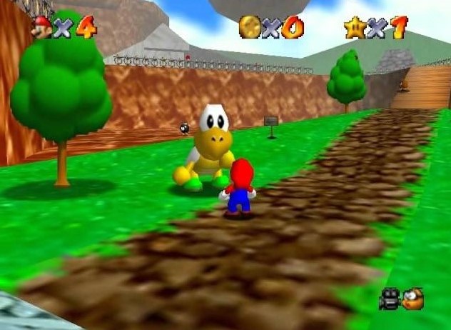 Captura de Super Mario 64